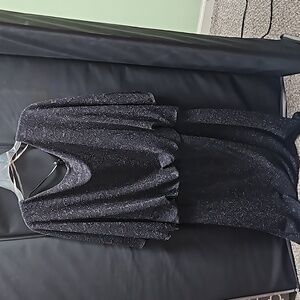 Black sparkly dress